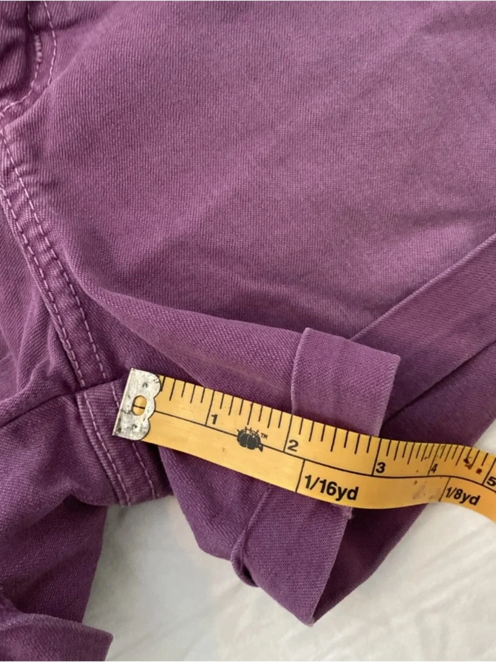 Lux Women's Purple Denim Jean Shorts